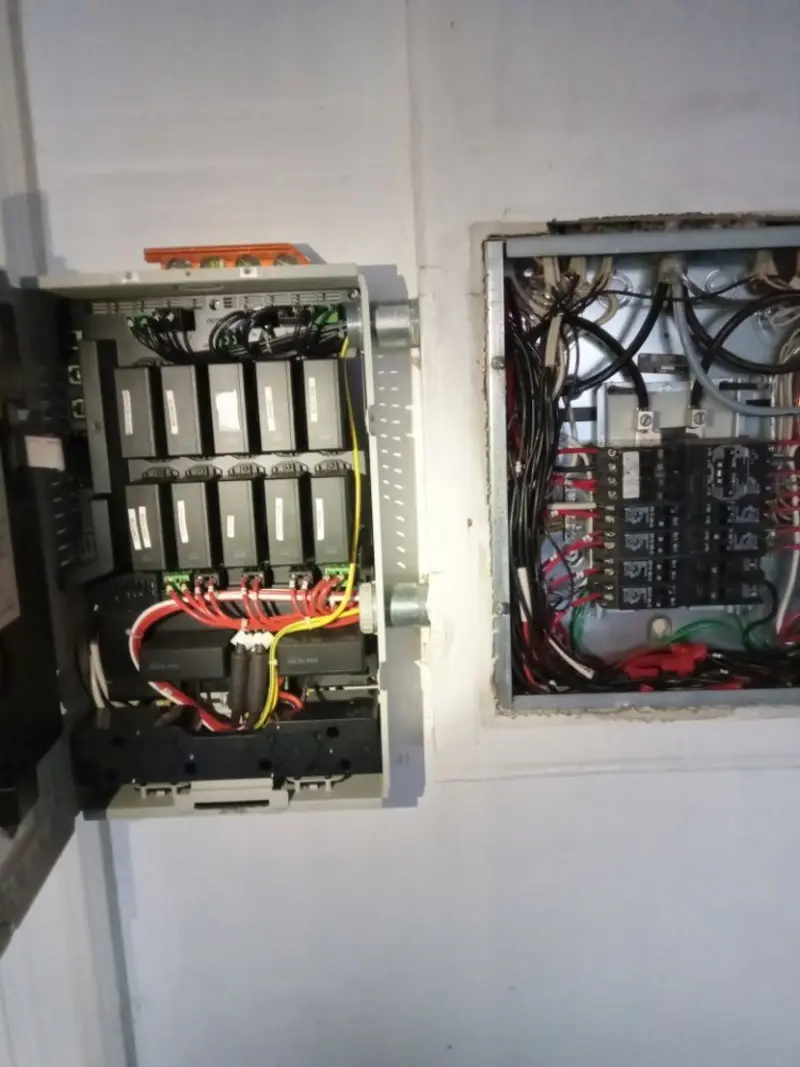 Electrical panel upgrade completed for Carbon Monoxide Detector Installation in Manchester